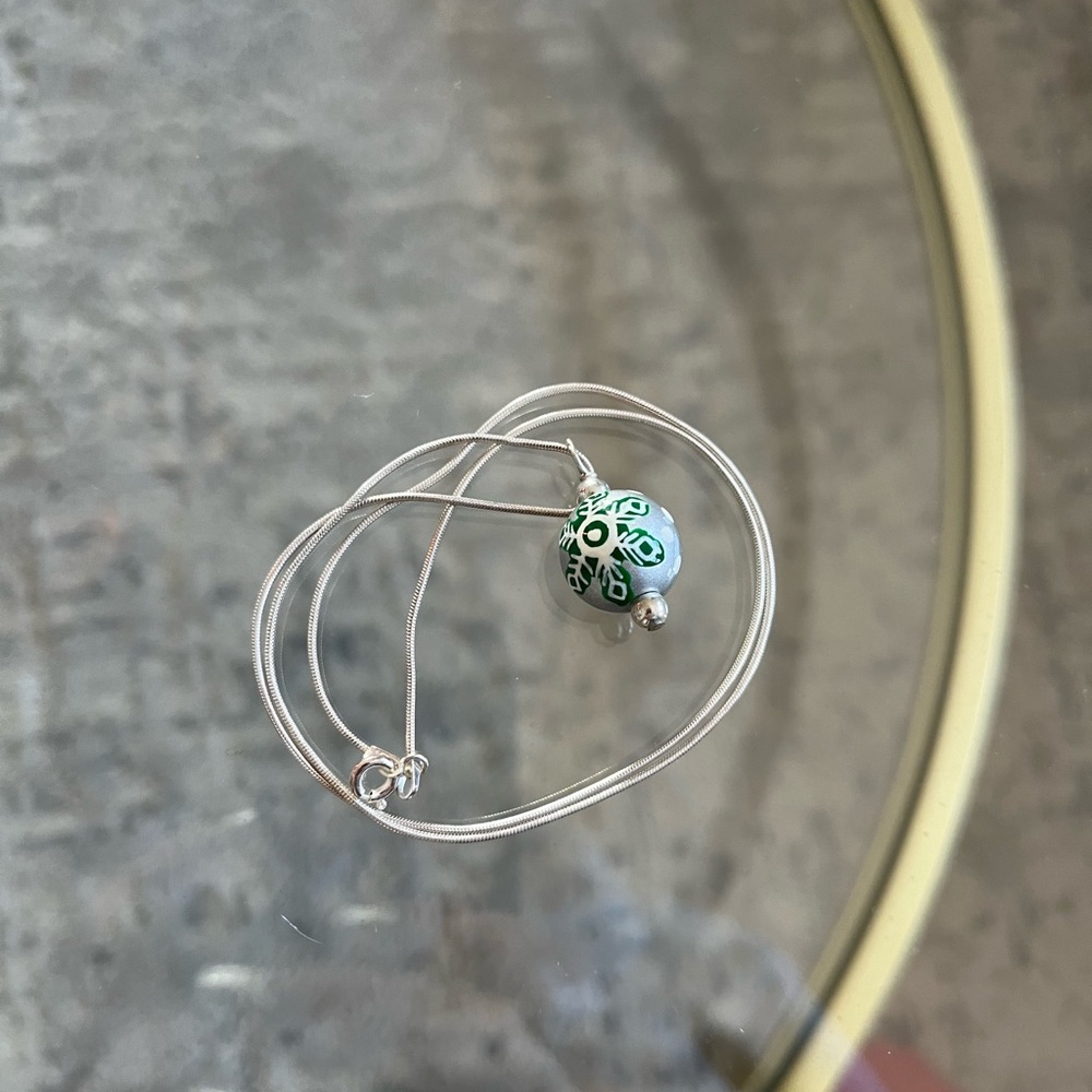 Angela Moore Snowflake Necklace